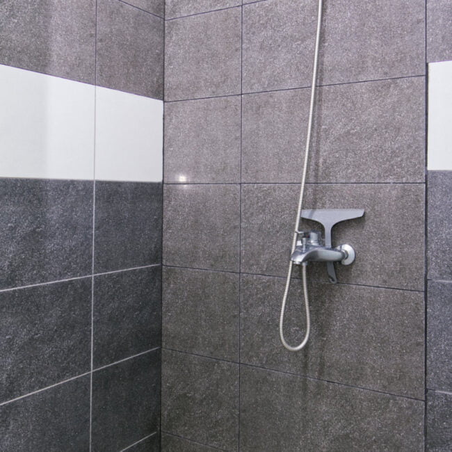 Exotica studio bathroom