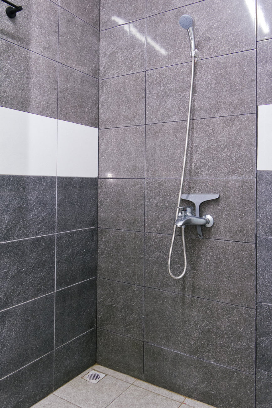 Exotica studio bathroom