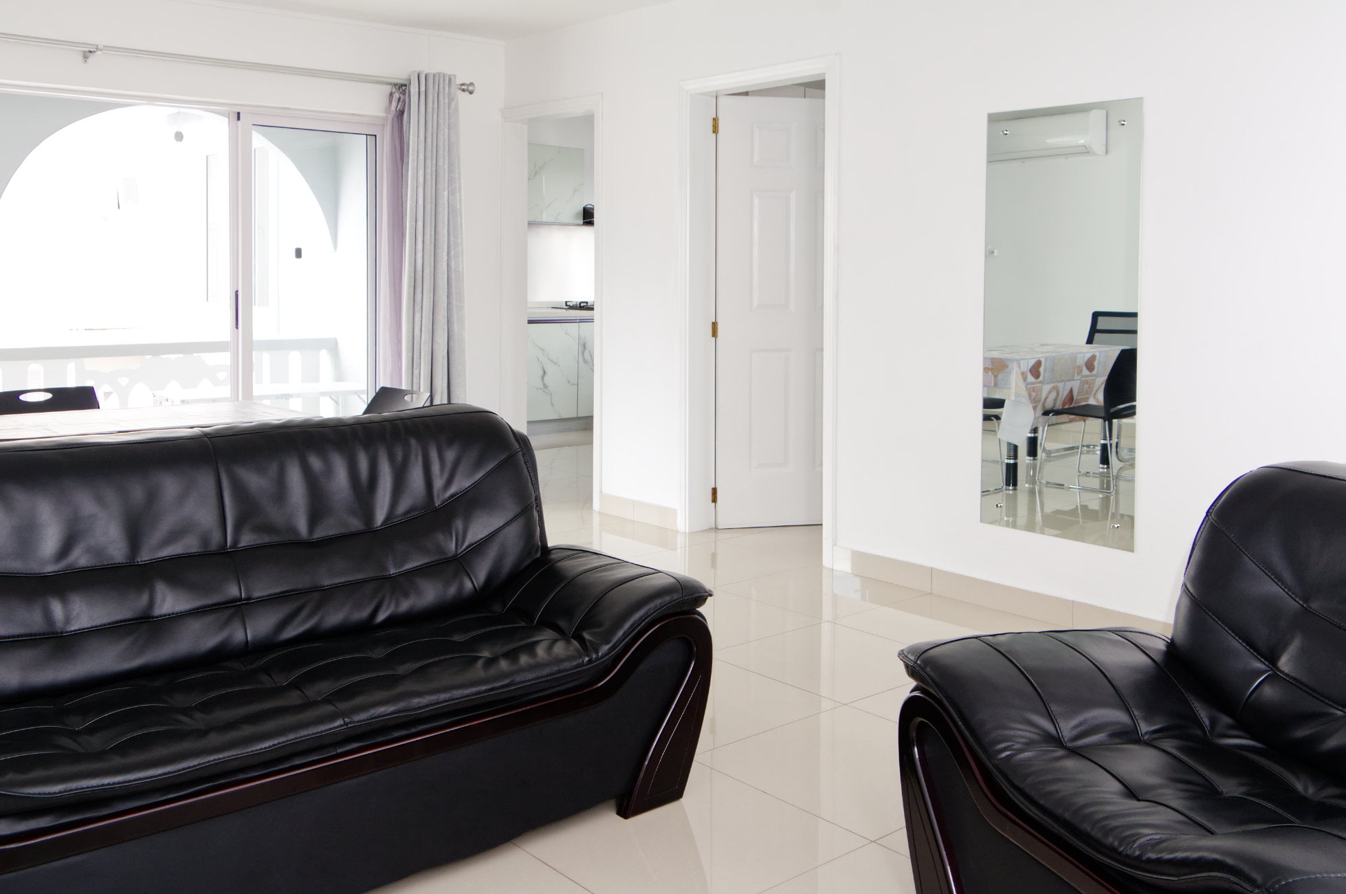 Pearl apartment living room