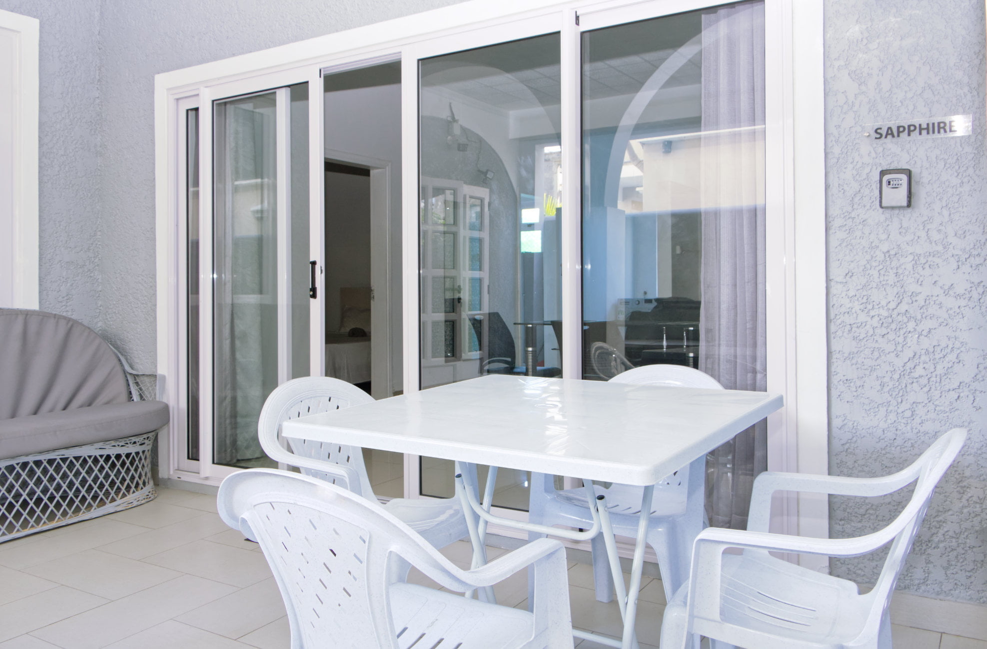 Sapphire apartment terrace